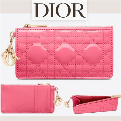 dior card wallets|christian dior long wallet.